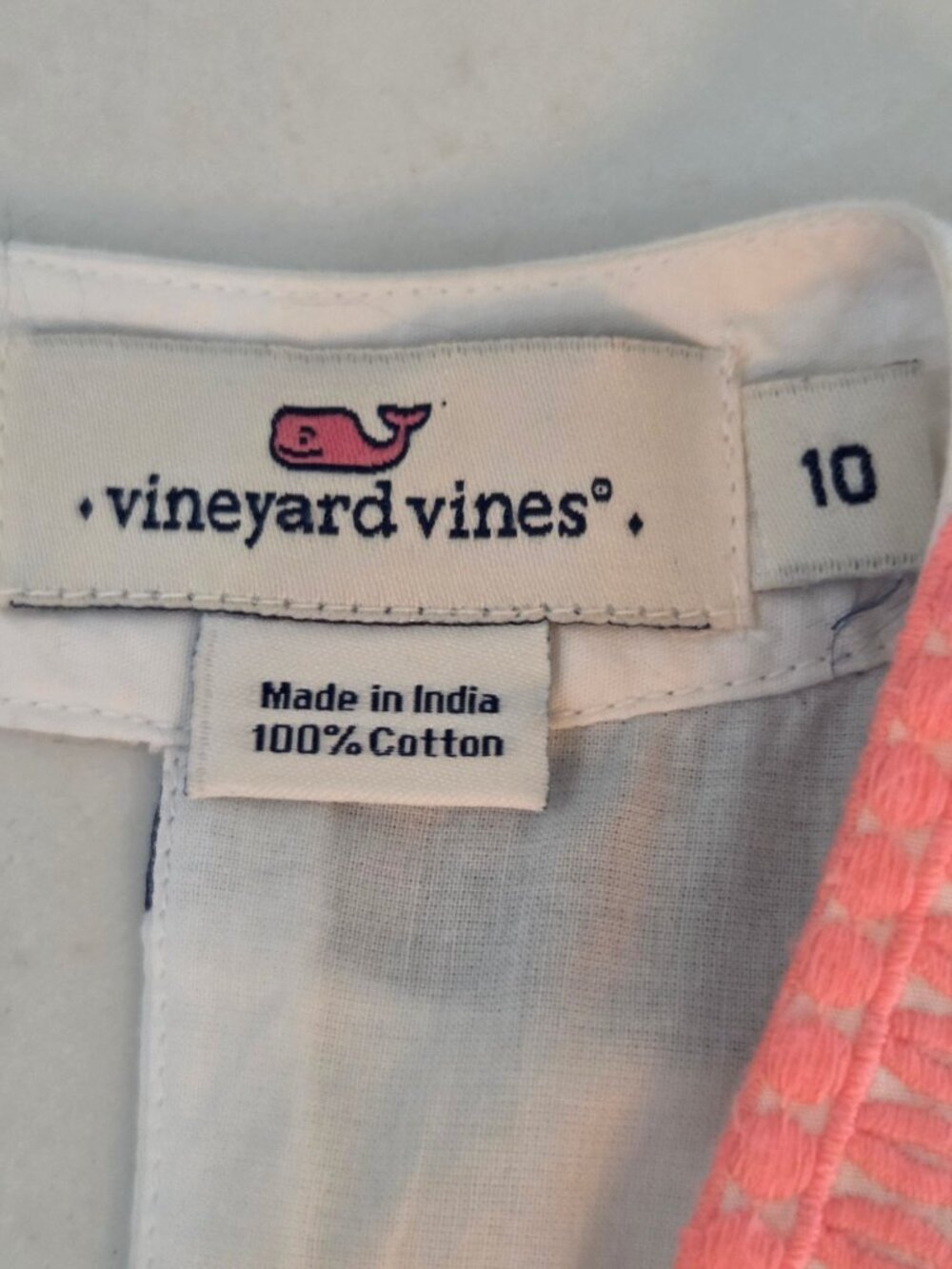 Vineyard Vines Stripe Cutout Back Dress Sz 10 Fit Flare Sleeveless Resortwear‎ - Picture 6 of 11